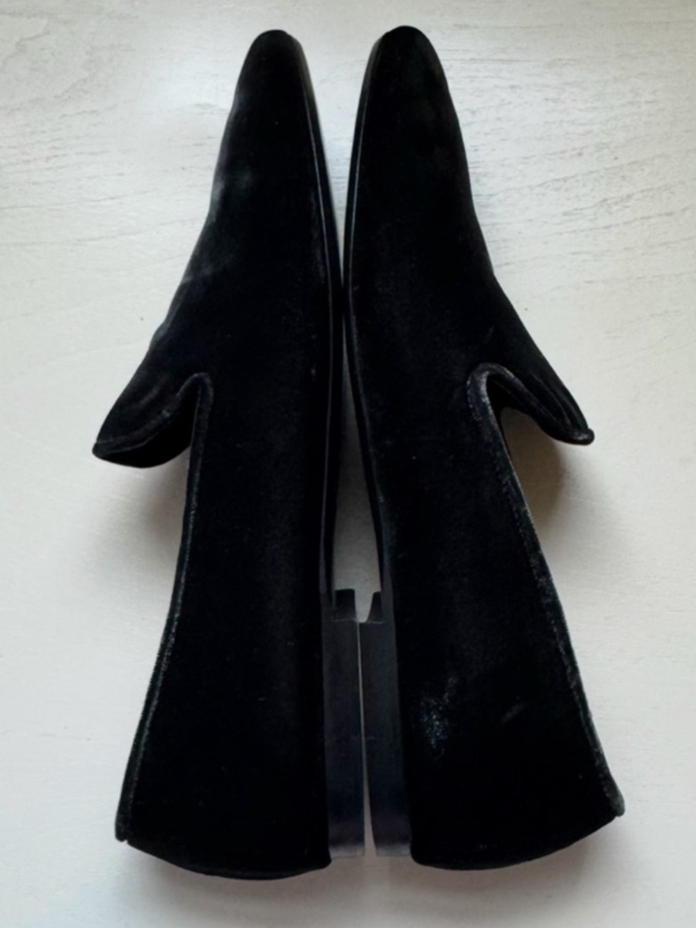 Vince Bray Velvet Smoking Loafers - Picture 11 of 15
